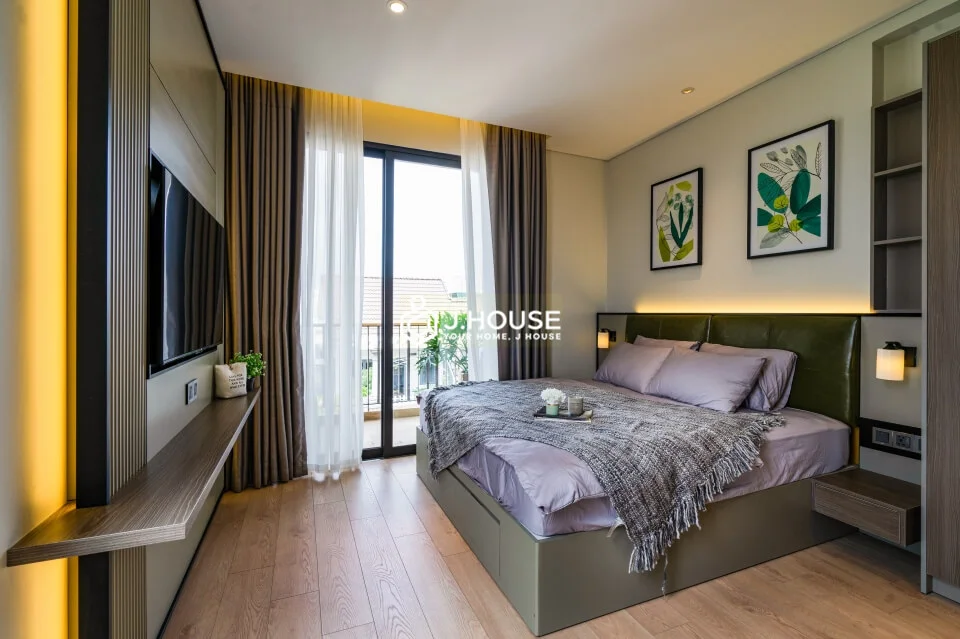 Căn hộ góc hiện đại tại BeHOLM Residences Thảo Điền, Quận 2
