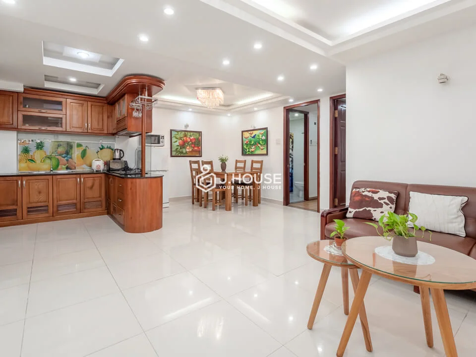 Fully furnished 2 bedroom apartment on Le Lai St., District 1