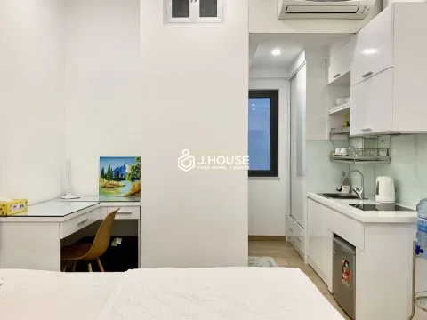 Compact Studio Apartment for Rent at Nhut Thanh House District 1