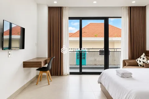 Căn hộ dịch vụ HomeBase hiện đại full nội thất tại Thảo Điền, Q2