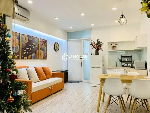 Modern 1-Bedroom Apt (VIP2) with Big Balcony at Ngan House D1