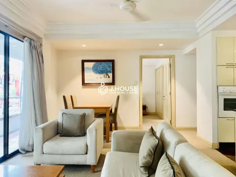 Căn Hộ 2PN Ban Công Dài, Hiện Đại tại Saigon Apartments Q3