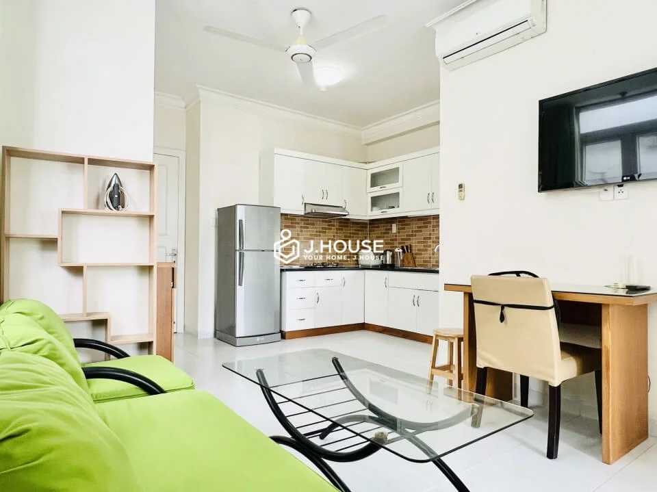 Cho thuê căn hộ 1PN đầy đủ nội thất tại May Apartment, Bình Thạnh