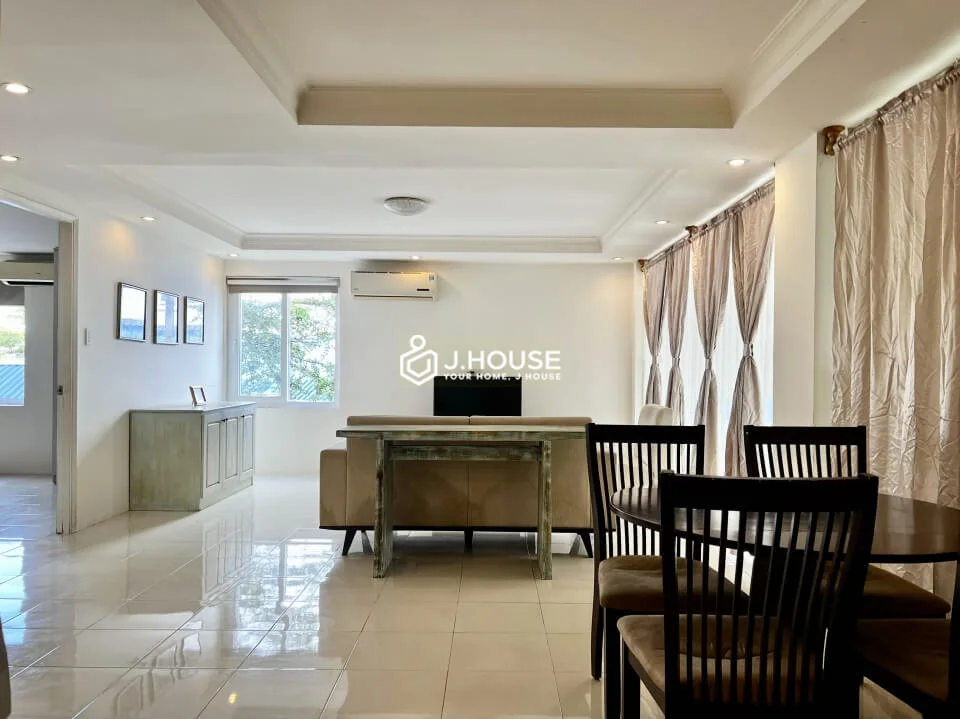Căn hộ 1 phòng ngủ rộng rãi có máy giặt riêng tại Thảo Điền, Q2