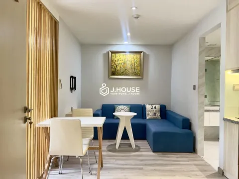 1BR Serviced Apartment with Balcony at Lucky Resident, Binh Thanh
