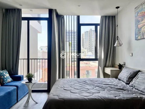 Studio Serviced Apartment with Balcony - Lucky Resident, Binh Thanh