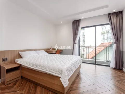 Căn hộ 1PN full nội thất, có ban công tại Vinh Apartment, Bình Thạnh