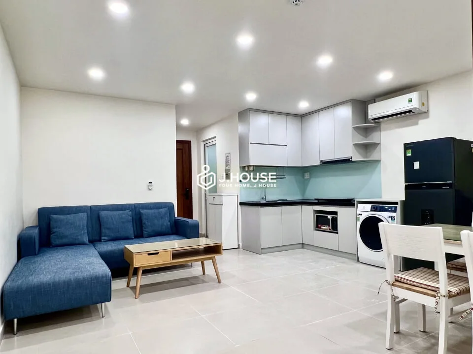 Cho Thuê Căn Hộ 1PN Đủ Nội Thất, Gần Sân Bay tại Tân Bình