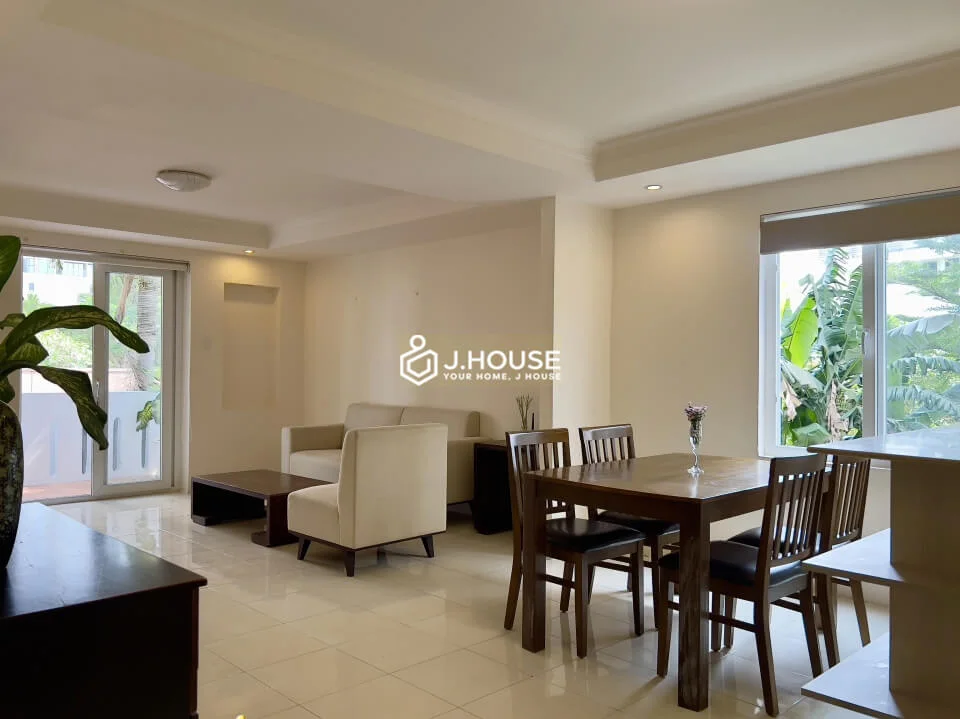 Cho thuê căn hộ 1 phòng ngủ với 2 ban công tại Thảo Điền, Q2