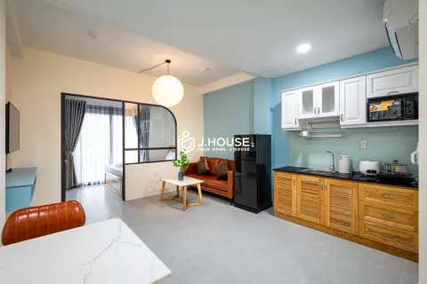Modern 1-BR Apt with Balcony & Bathtub at DKA Building Da Kao D1