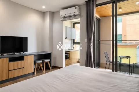 Căn Hộ Dịch Vụ Ban Công, Máy Giặt, Bồn Tắm tại AV House Quận 3