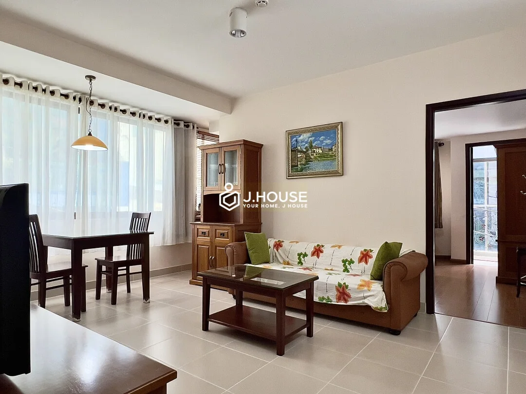 Căn Hộ 1PN Rộng 55m², Ban Công, Bồn Tắm tại Twin Pines Quận 1