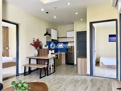 Căn hộ 2 phòng ngủ có sân vườn view sông ở Thảo Điền, Quận 2