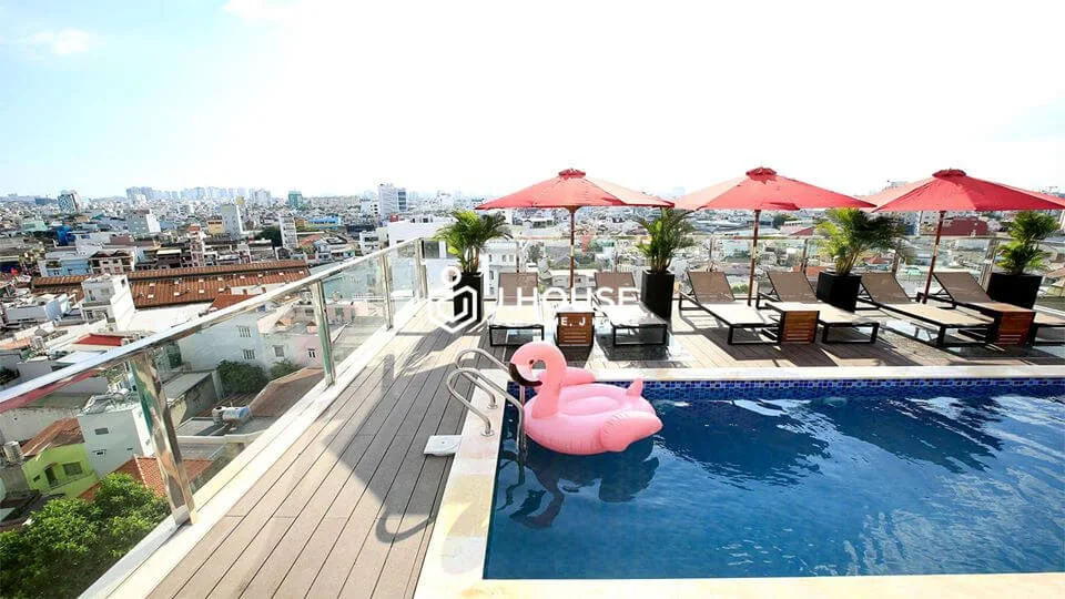 1-BR Apartment with Terrace, Pool & Gym at Emerald Apartment Phu Nhuan