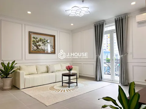 Penthouse 3-BR Apartment with Balcony & Pool at Sunny, Thao Dien