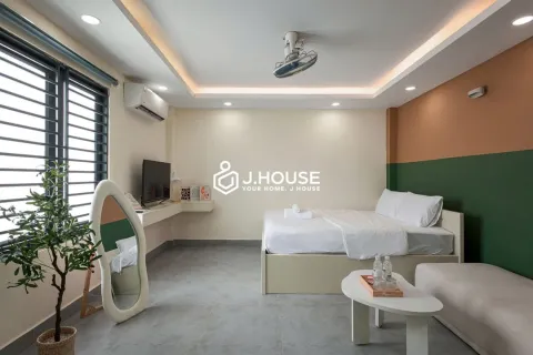Studio Apartment Near The Airport at DKA Home Truong Son, Tan Binh