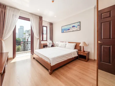 Cho thuê căn hộ 1PN có ban công tại Hương Apartment, Bình Thạnh