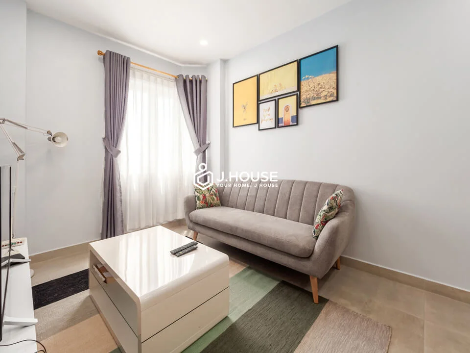 Modern 1-Bedroom Serviced Apartment at CHI Apartment, Binh Thanh