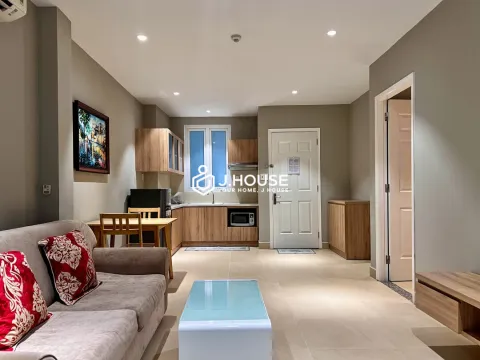 Spacious Apartment with Balcony at Dung Apartment, Binh Thanh