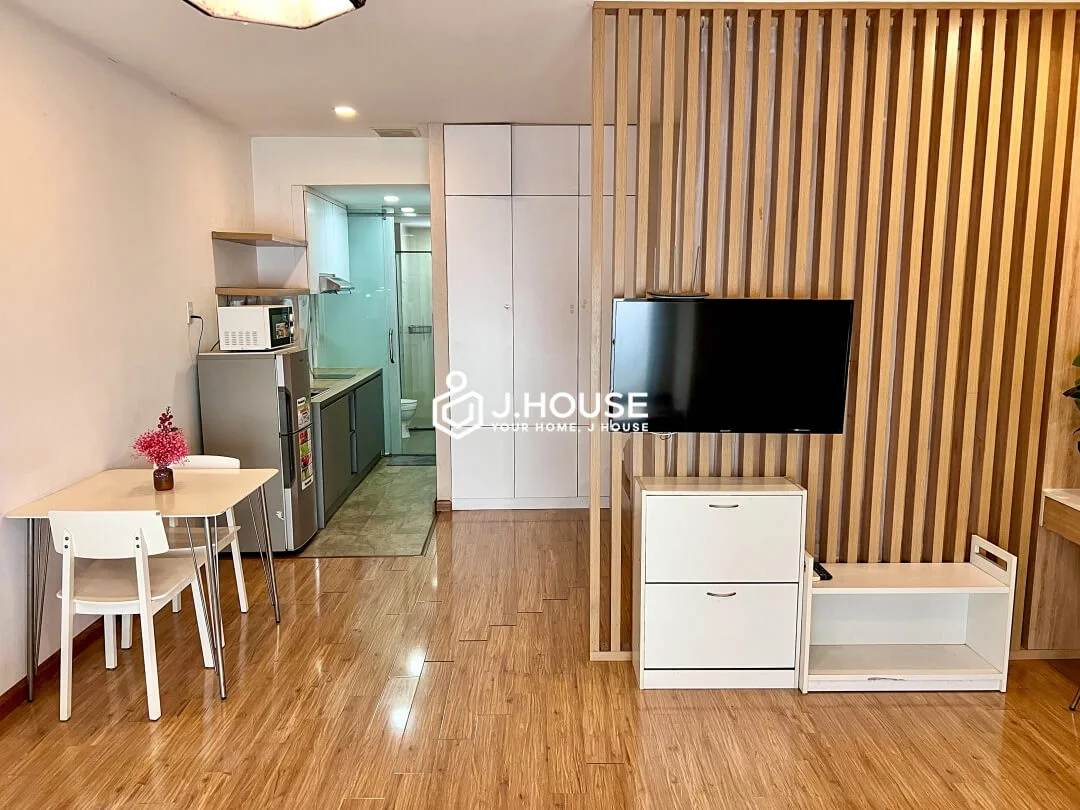 Bright Studio Apartment for Rent at Ton Apartment in District 1
