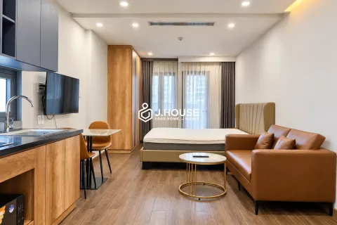 Căn hộ hiện đại, ban công, máy giặt tại Phú Mỹ Apartment, Bình Thạnh