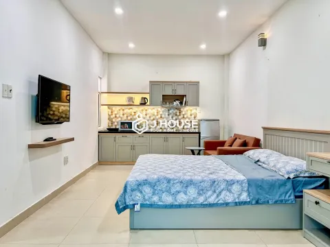Bright Studio Apartment for Rent Near Tan Dinh Market in District 1