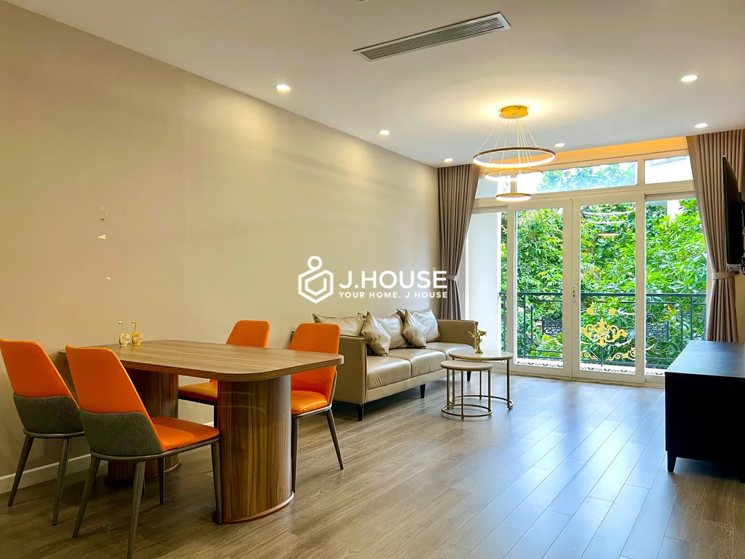 Spacious 1BR for Rent in Thao Dien with Pool, Gym & Sauna