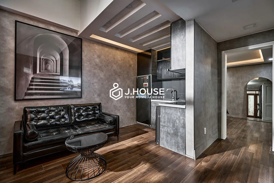 Modern 2BR Ground Floor Apartment at Lux Apartment, Tan Binh
