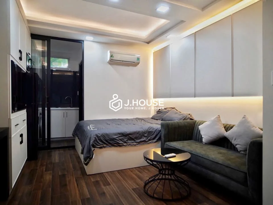 CHDV 1PN Cao Cấp, Máy Giặt Sấy Tại Lux Apartment, Tân Bình