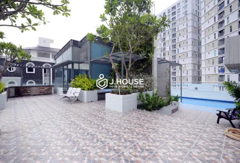 2BR Apartment With Balcony & Washer at Rose 1 Thao Dien