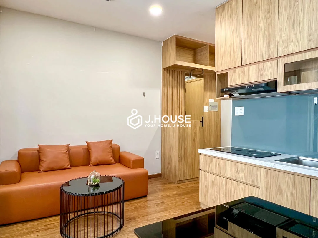 Bright Rooftop 1BR apartment at Tran Apartment, Thao Dien, D2