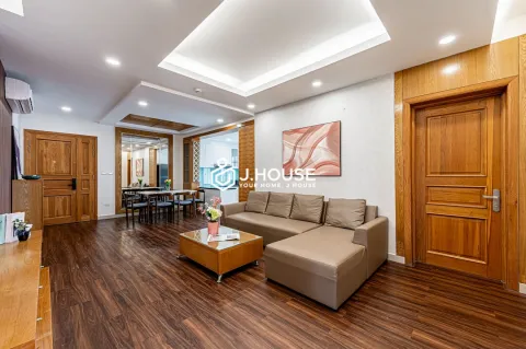 Luxury 3BR Apartment with Balcony at BB Apartment, Thao Dien
