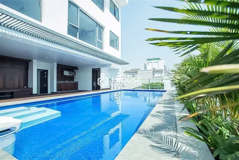 Spacious 2BR With Balconies and Pool at TQD Apartment, District 3