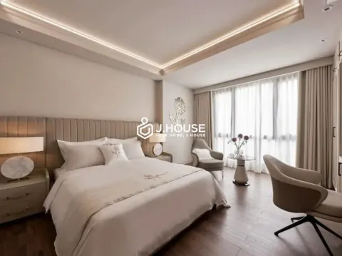 Luxury 1-BR Serviced Apartment at Sunflower Apartment, District 3