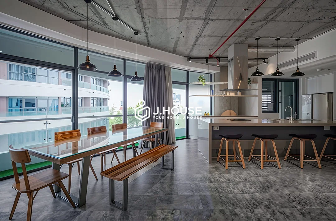 Cho Thuê Kiệt Tác 4PN Phong Cách Industrial Tại City Garden