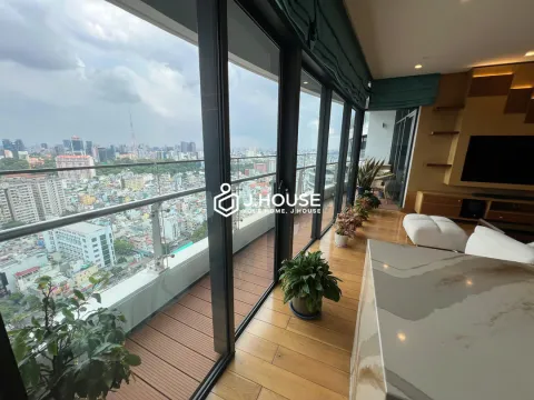 Cho Thuê Căn Hộ 3PN City Garden, Tầng Cao, View Panorama Đẹp