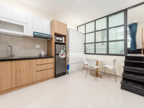 1-BR Apartment with Balcony & Street View (102) at TOD Thao Dien