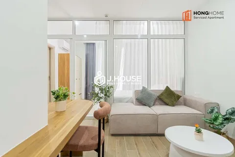Bright 1-Bedroom Apartment for Rent - Nami Airport Building, Tan Binh