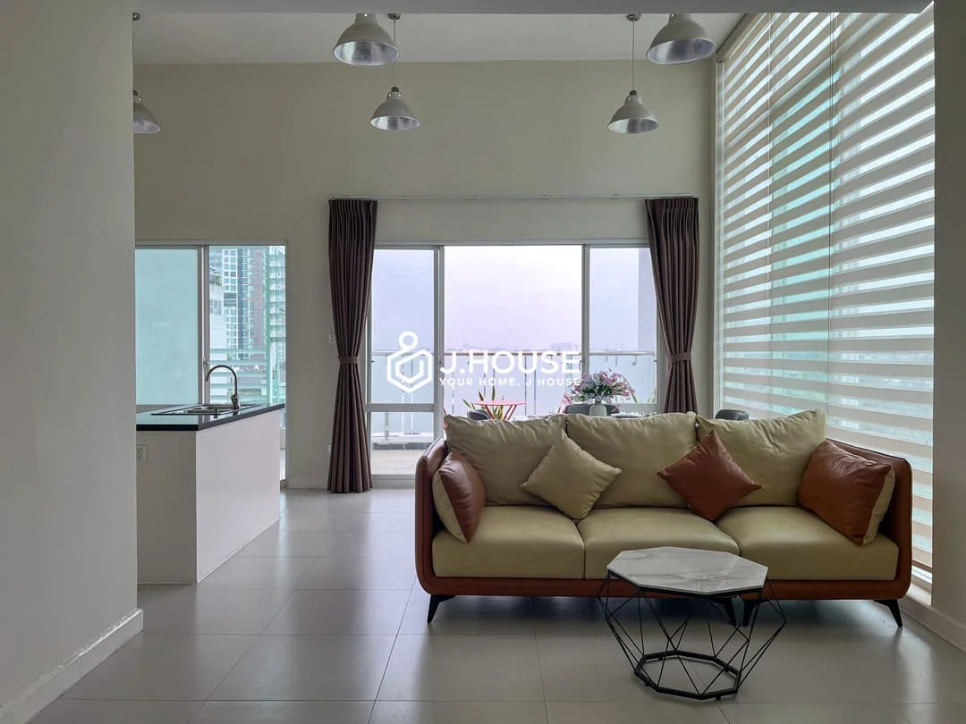 Thao Dien 2 BR Penthouse for Rent with Private Rooftop & Jacuzzi