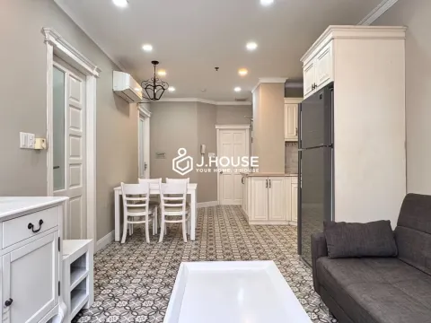French Style 2BR for Rent with Pool & Gym at Rose 2 Thao Dien