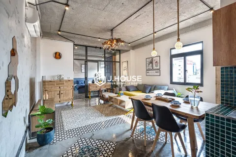 Unique 1BR Penthouse for Rent in D1 with Private Terrace, Artistic Design