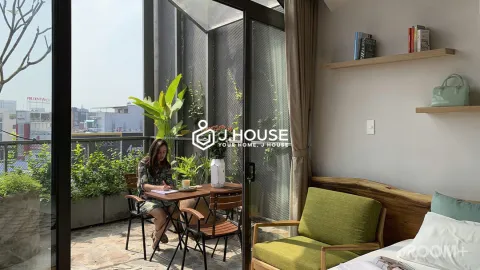 Unique Tropical Garden Studio for Rent in Ho Chi Minh City