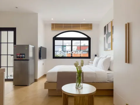 Căn Hộ Deluxe Studio 36m2 Ban Công View Phố - Nest Metro Thao Dien District 2