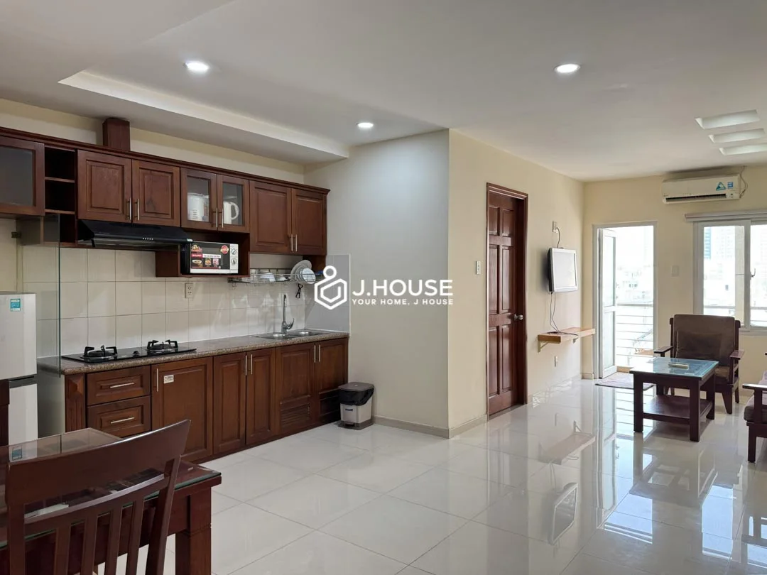 Bright 2BR Apartment with Balcony rental - Lotus apartment Binh Thanh