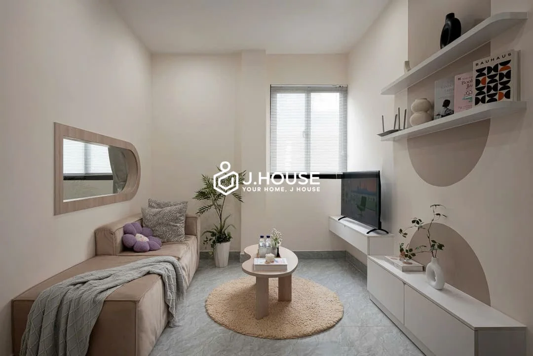 Modern 1BR Apartment with washer for Rent at DKA Home Bui Dinh Tuy