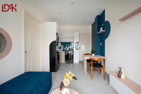 Cho Thuê Căn Hộ 1PN Mới, Có Ban Công tại DKA Home Bùi Đình Túy