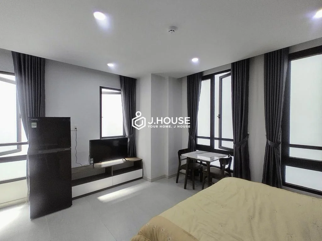 Thuê CHDV Studio Thoáng Sáng & Full Nội Thất Tiện Nghi tại Tân Bình