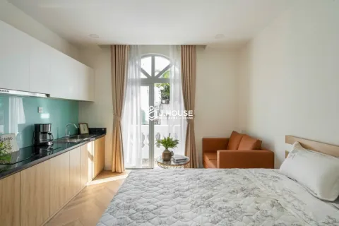 Căn Hộ Studio Quận 1 Ban Công Phường Cầu Kho Cho Thuê - Full House