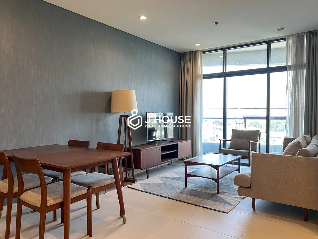 1BR Apartment for Rent City Garden, Crescent Tower, City View