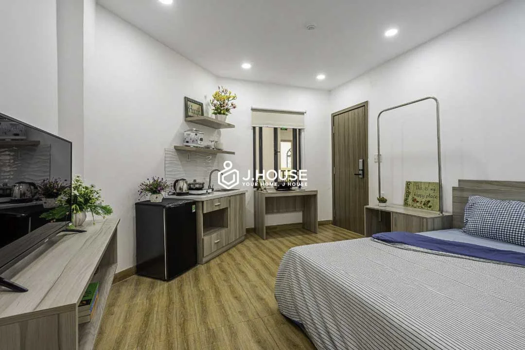 Thuê Căn Hộ Cho Thuê Studio 25m2 View Landmark 81 - Full House